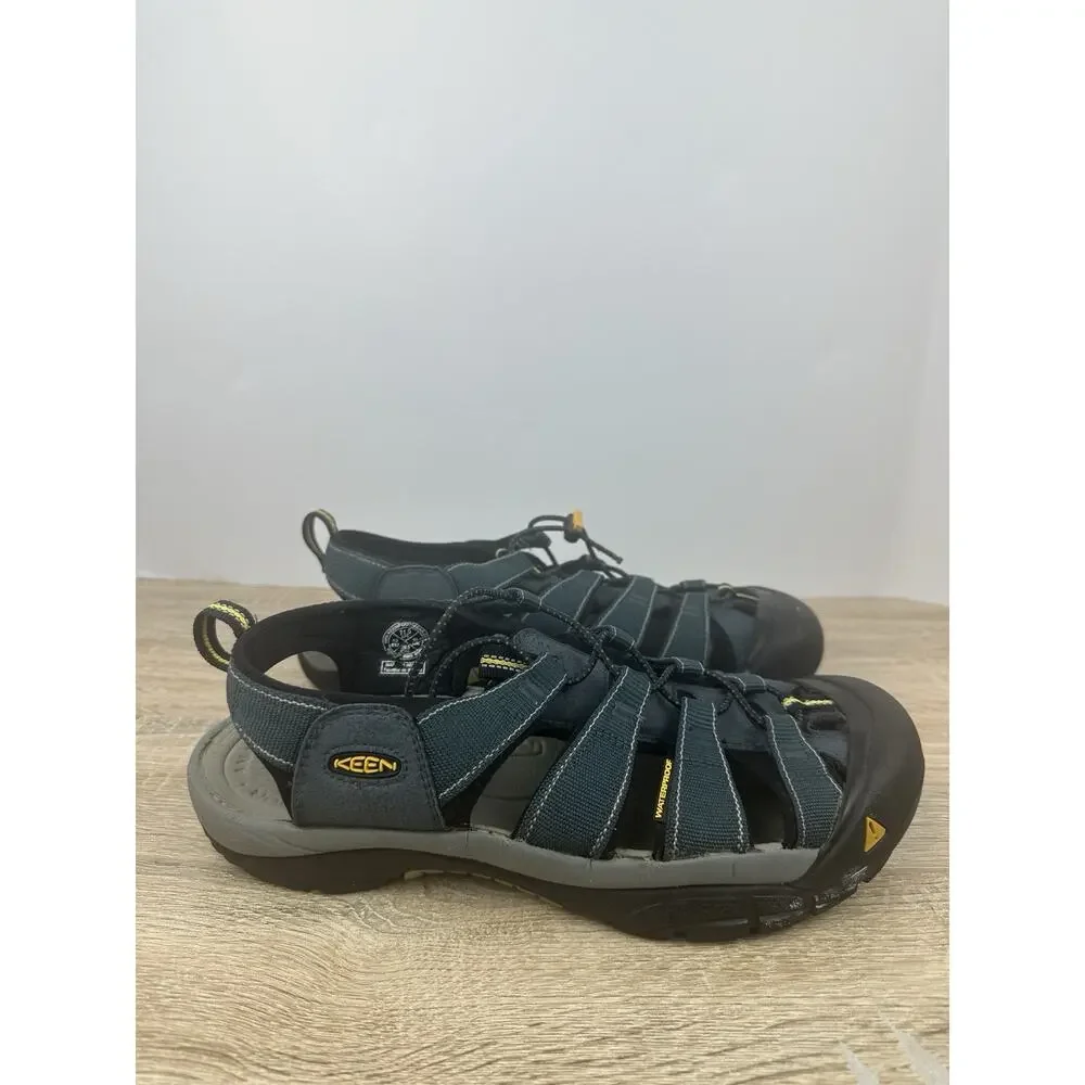 KEEN Newport H2 Sport Sandals Men’s Blue Waterproof Hiking Trail Size 11.5